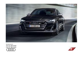 Каталог на Audi | A7 Sportback | 2023-07-03 - 2024-07-03