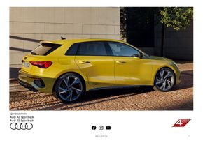 Каталог на Audi в Бургас | A3 Sportback | 2024-01-08 - 2024-06-30