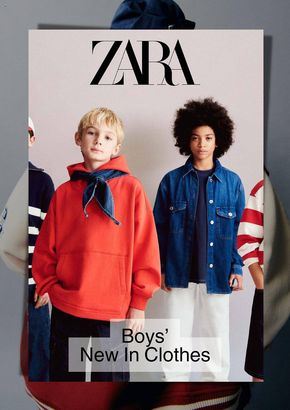 Каталог на Zara в Костинброд | ZARA брошура - New In Boys | 2024-03-06 - 2024-03-31