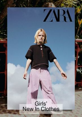 Каталог на Zara в Игнатиево | ZARA брошура - New In Girls | 2024-04-09 - 2024-04-30