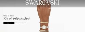Каталог на Swarovski в Банкя | 30% off select styles | 2024-04-26 - 2024-05-09