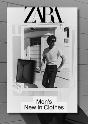 Каталог на Zara в Бургас | ZARA брошура - New In Men | 2024-05-10 - 2024-05-31