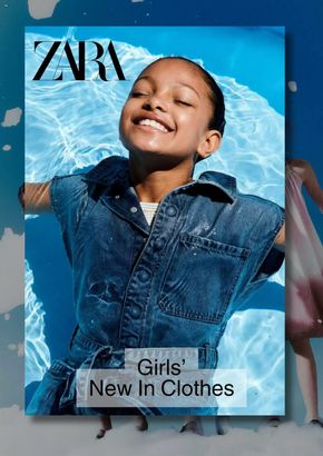 Каталог на Zara в София | ZARA брошура - New In Girls | 2024-05-10 - 2024-05-31