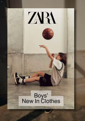 Каталог на Zara в София | ZARA брошура - New In Boys | 2024-05-10 - 2024-05-31