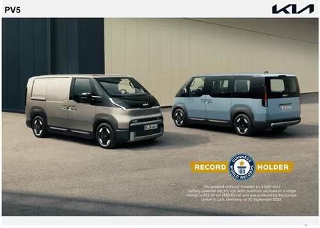 Каталог на KIA в Своге | Kia PV5 | 2026-01-21T00:00:00.000Z - 2026-07-31T00:00:00.000Z